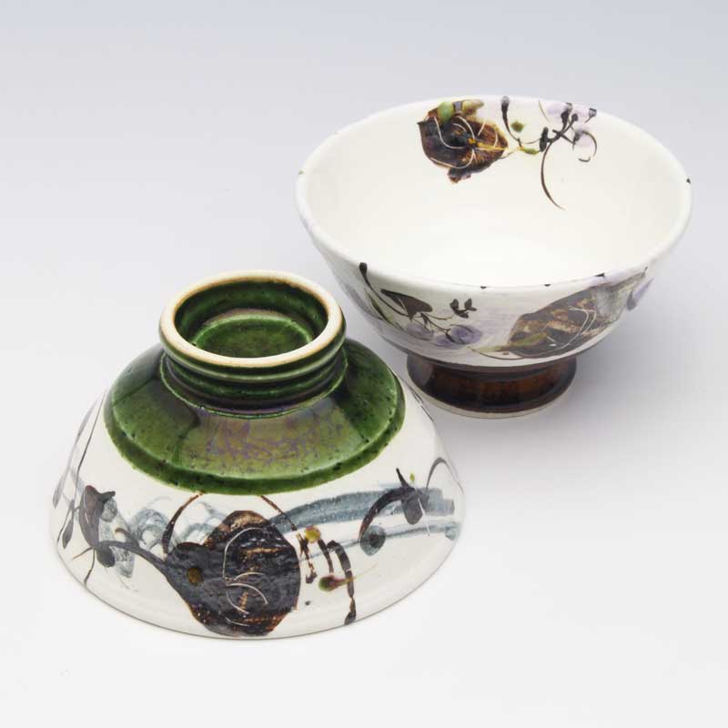 楽天市場】山口錠鉄作 織部茶碗 共箱 : 茶道具おもしろ逸品堂