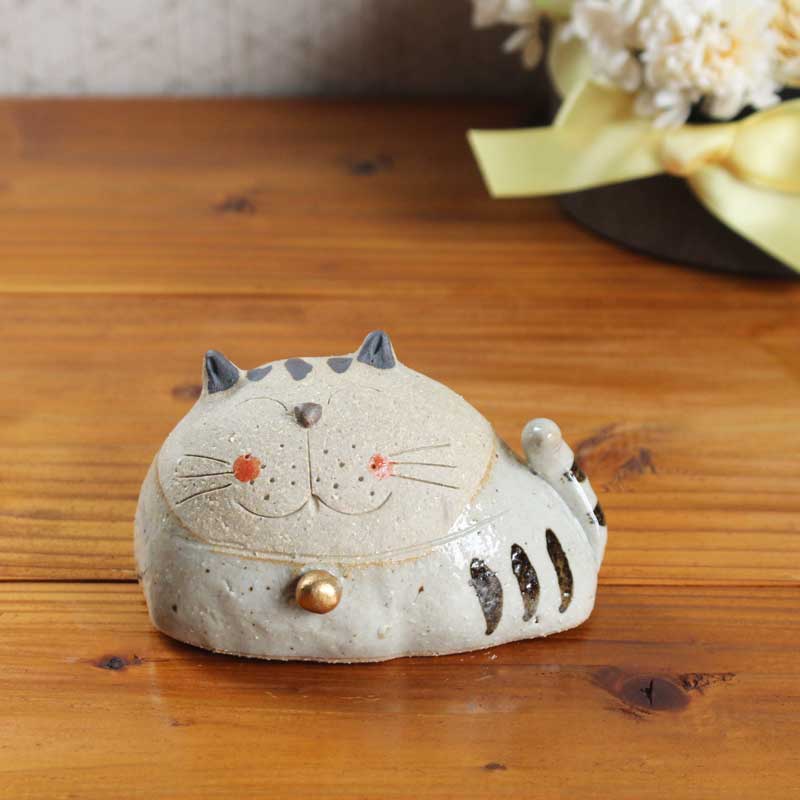 楽天市場】百猫 置物（小）5605 猫 ネコ ねこ 置物 置き物 雑貨