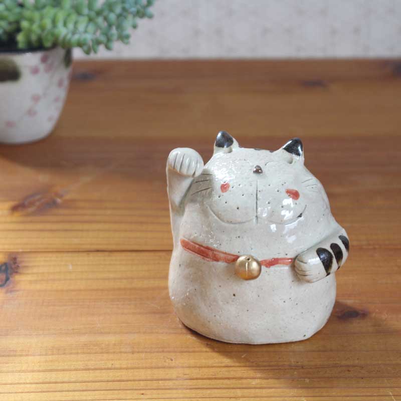 楽天市場】百猫 置物（中）5682 猫 ネコ ねこ 置物 置き物 雑貨