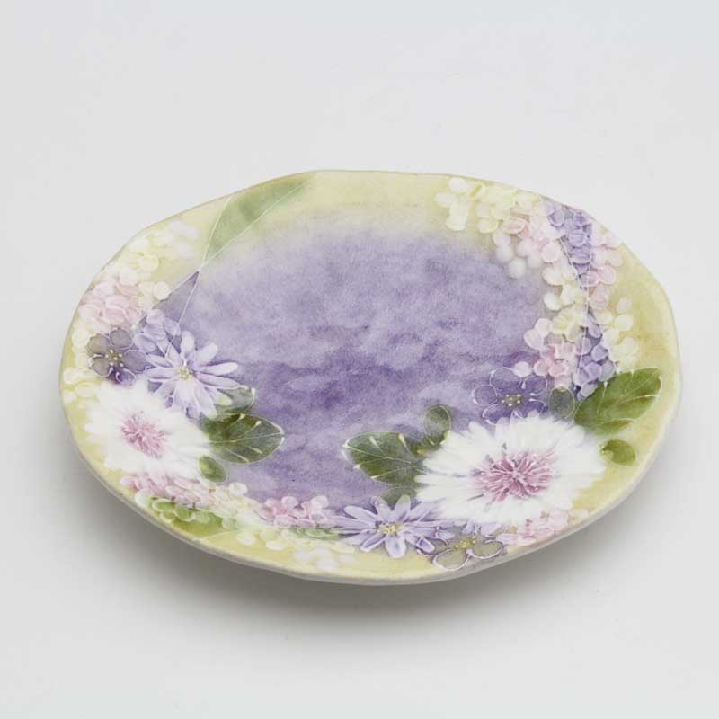 楽天市場】【色彩花 ケーキ皿】瀬戸焼 和食器 食器 プレート