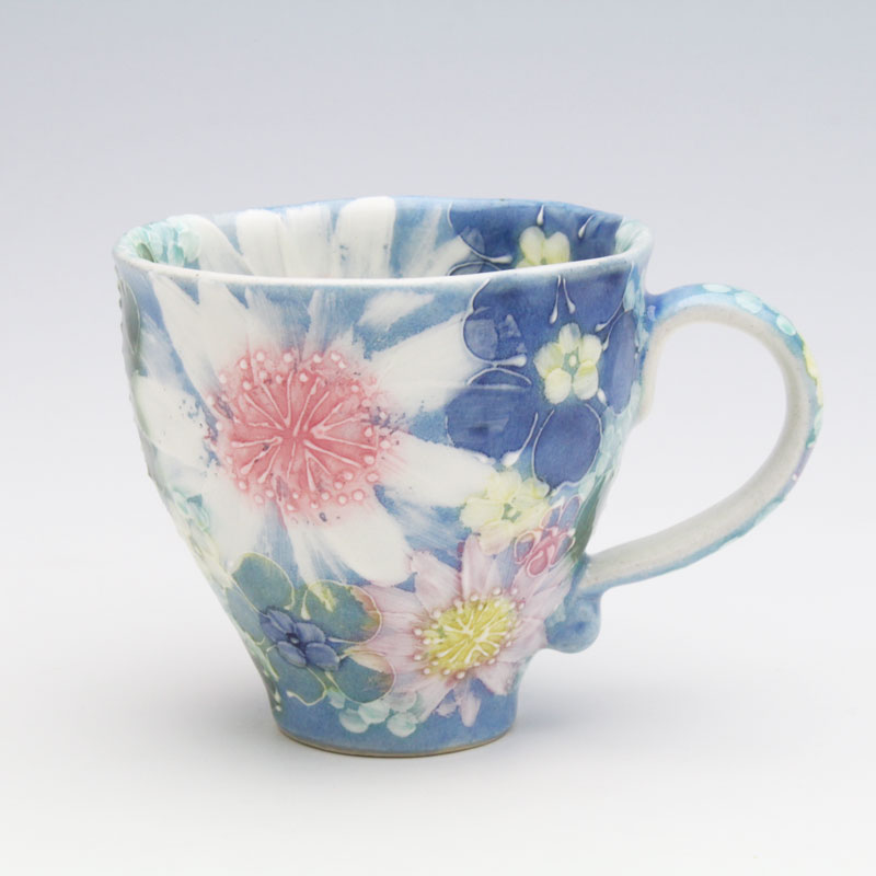 京都陶葊の手描き花柄の陶器茶碗2個セット 花柄陶器茶碗2個セット(清水焼) - メルカリ
