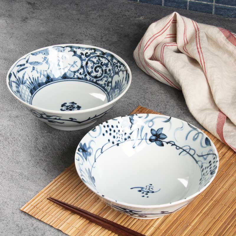 青風 どんぶり 楽天市場】【青風】古染ラーメン鉢 径19.5cm 麺鉢 丼 どんぶり 丼ぶり