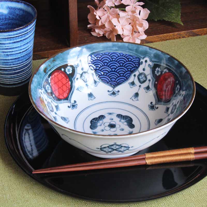 源右衛門窯　染付牡丹見込　吉祥　祥瑞　鉢　向付　5客1セット 源右衛門窯 染付牡丹見込 吉祥 祥端 鉢 向付 5客1セット