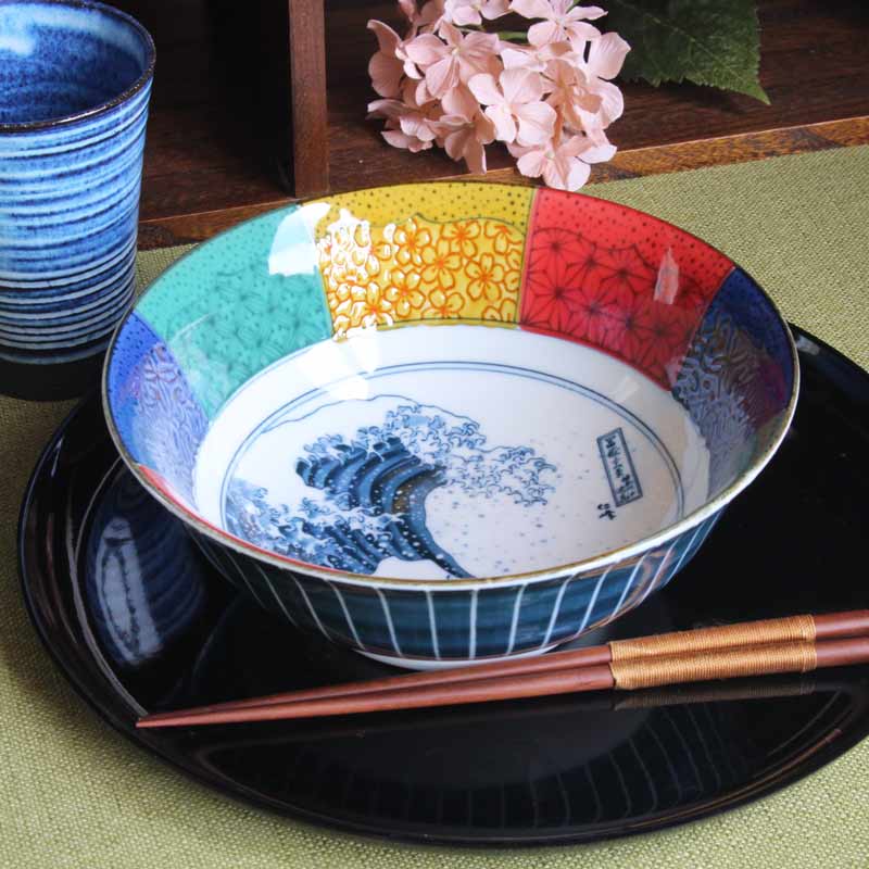 楽天市場】【Shonzui 染付波富士 らーめん鉢】普段使い 日本製 磁器