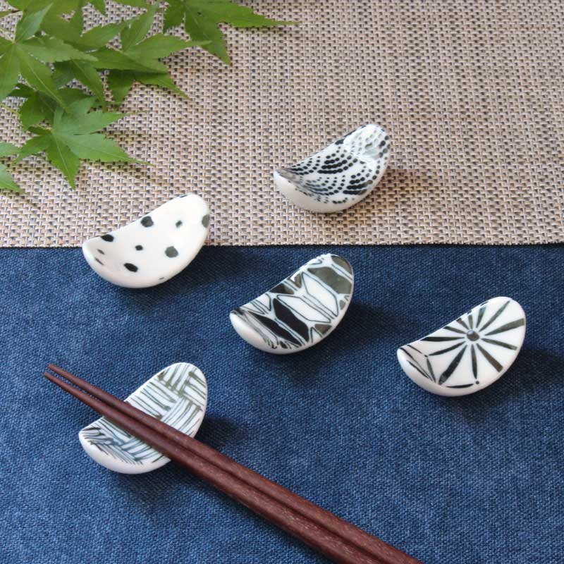 楽天市場】【日本製】 箸置き 2本置けて便利な カトラリーレスト 三角