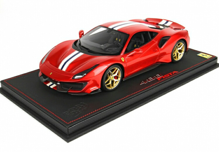 Bbr 118 Ferrari 488 Pista Rosso F2007b P18145af1redst Ferrari 2001500102148 Minicar Model Car