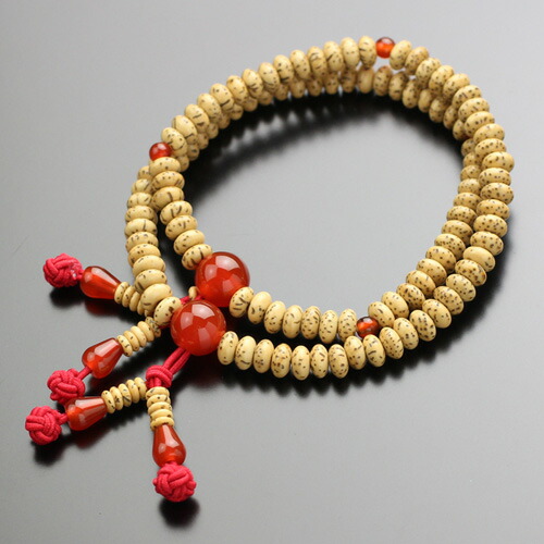 楽天市場】真言宗 数珠ブレスレット 108玉 星月菩提樹 瑪瑙【数珠