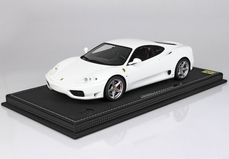 【平日即日発送可能】BBR 1/18 フェラーリ 360 modena F1 gear box Bianco Avus P18172C Ferrari ミニカー モデルカー 2001500102827 送料無料|elife-plus