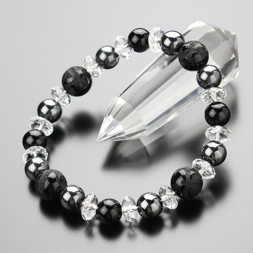 天然石✨⑥水晶×四神獣　12mm パワーストーン　ブレスレット　15cm 楽天市場】四神獣ブレスレット 約12ミリ 本水晶 約10×11ミリ