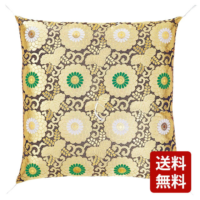 楽天市場】【P2倍☆スーパーセール限定】【仏前座布団 金襴 紺紫 化繊