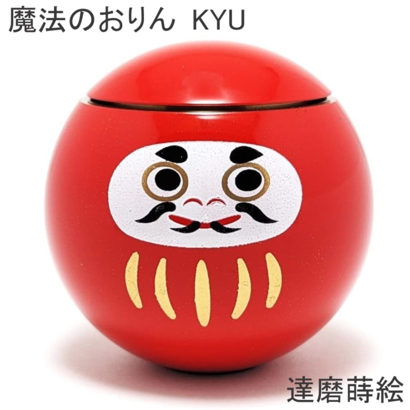【達磨 蒔絵】魔法のおりん 国産品 高岡 【魔法のおりん】KYU かわいい りん