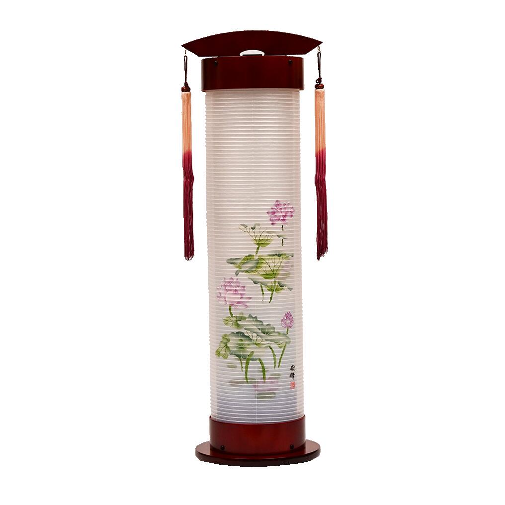 桜 7号 絹二重 淡蓮華 高さ:約 93糎 / 幅:約 27糎
