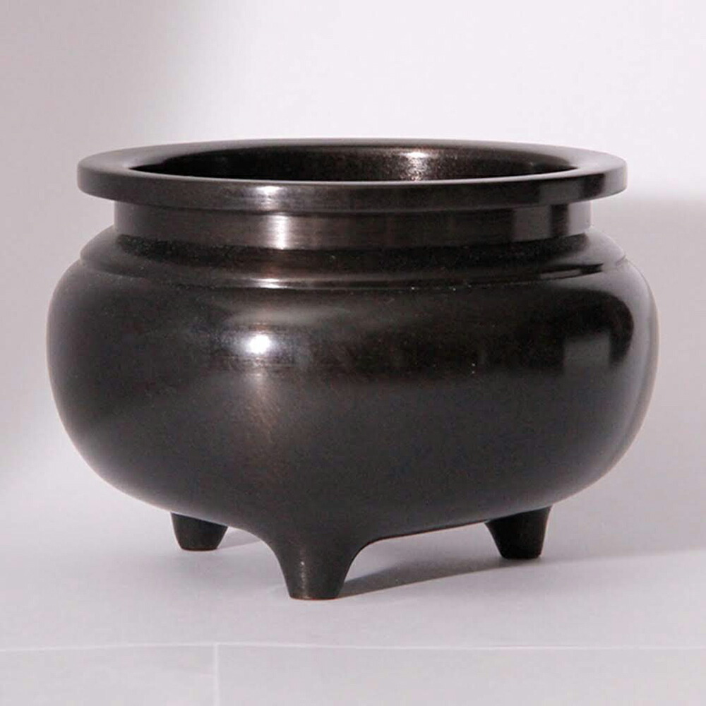 【ポイント増量中】机上香炉(色付) 4.0寸｜仏壇・仏具の窓口 8,215円