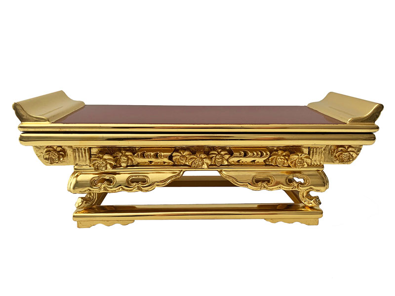 楽天市場】【仏具】前卓 上前彫 純金 - 真宗 大谷派など東用で使われる