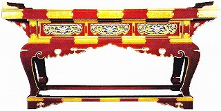 お寺さま用 仏具（各支派） 春日型前机 ６尺 机