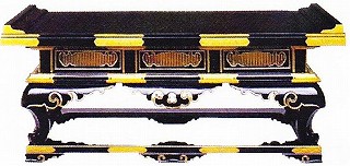 寺院用 仏具（各宗派） 焼香机 鎌倉型 金具なし ２尺 机