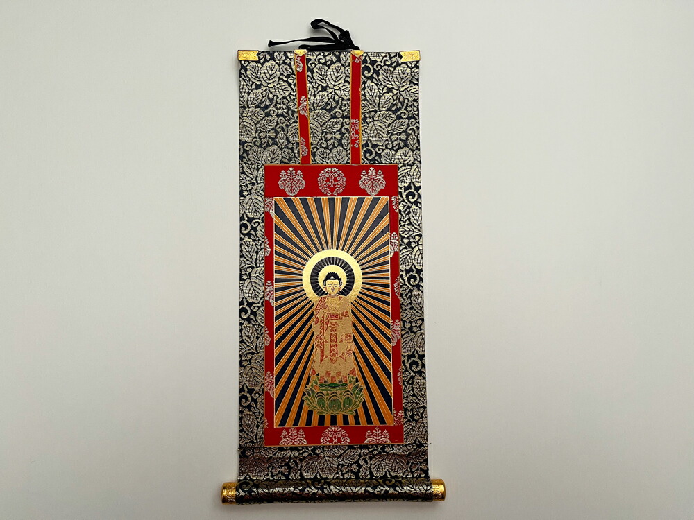 楽天市場】【掛軸】【浄土真宗本願寺派(西)】阿弥陀如来 (本尊) 50代