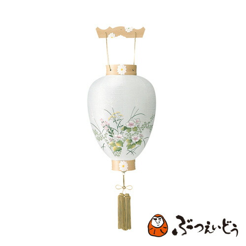 盆提灯 吊り下げ コードレス 提灯 ちょうちん お盆 初盆 お盆用品 本別上柾（芙蓉/本体のみ）戒名 俗名