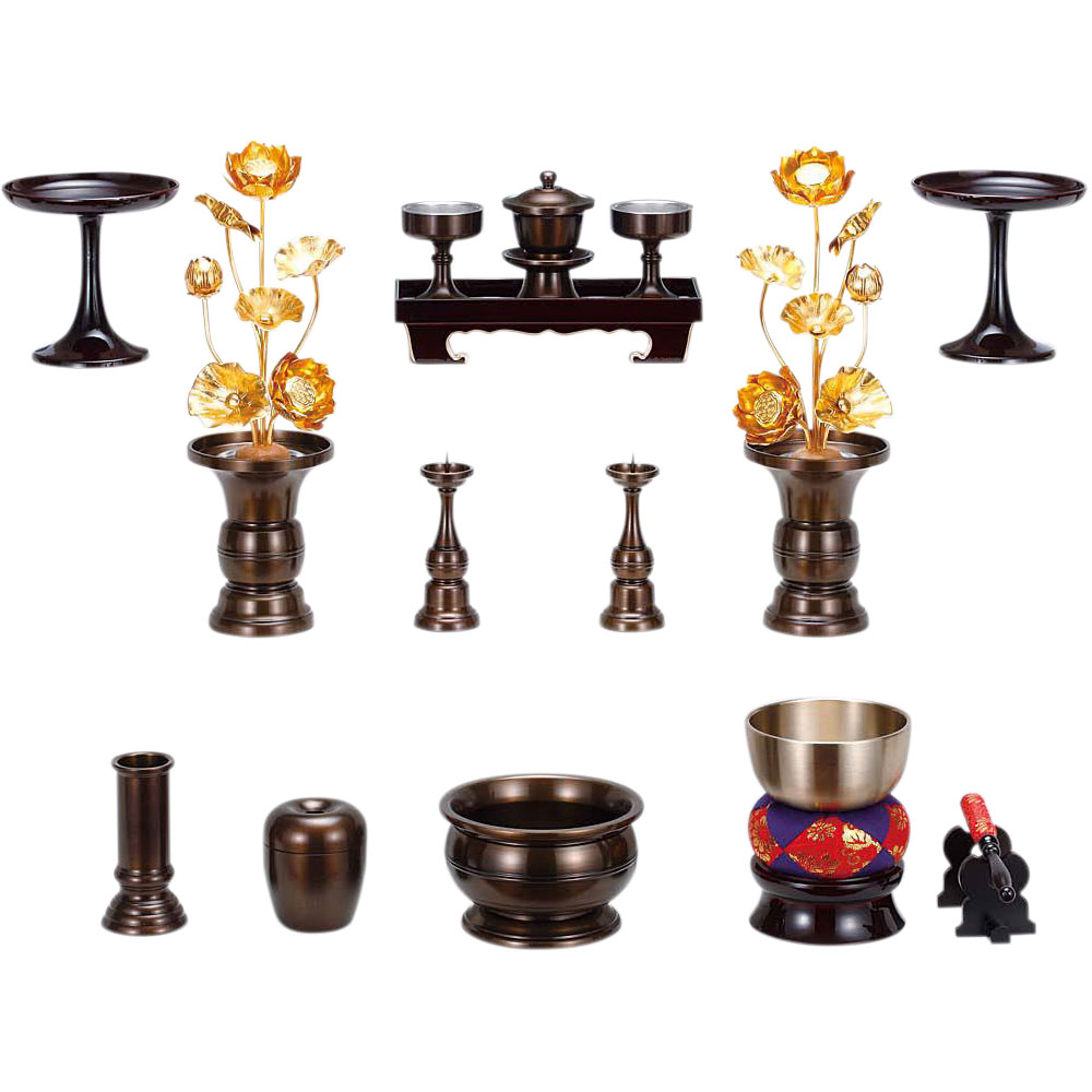 【楽天市場】仏具 伝統型仏具 21点セット(3.0寸):仏壇・仏具専門店 ぶつえいどう