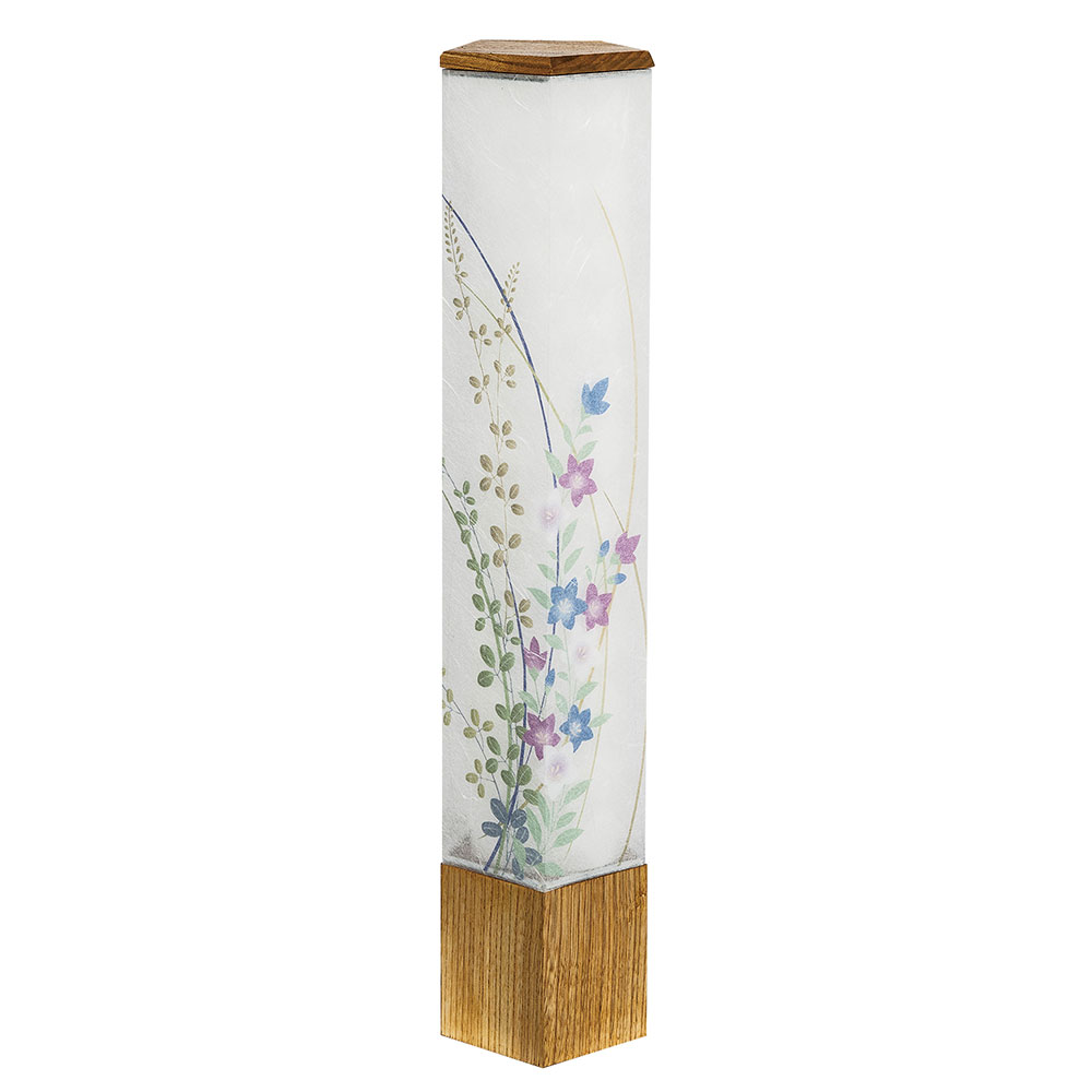 お盆用品 花あかり10号（桔梗/LED球付）