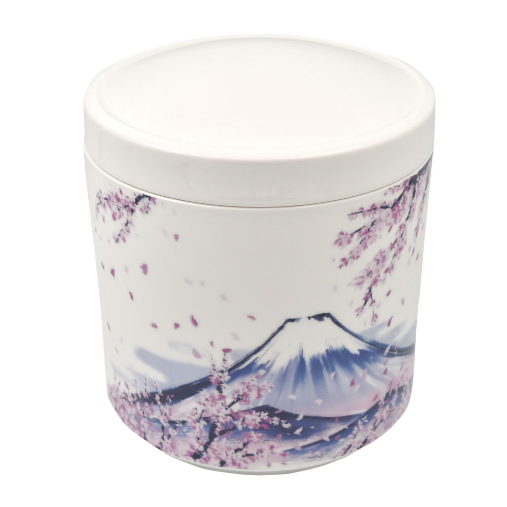 【10%OFFクーポン配布中】骨壷 富士桜 7寸 骨壺 日本製 火葬 納骨 分骨 全骨 手元供養|仏壇・仏具専門店 ぶつえいどう