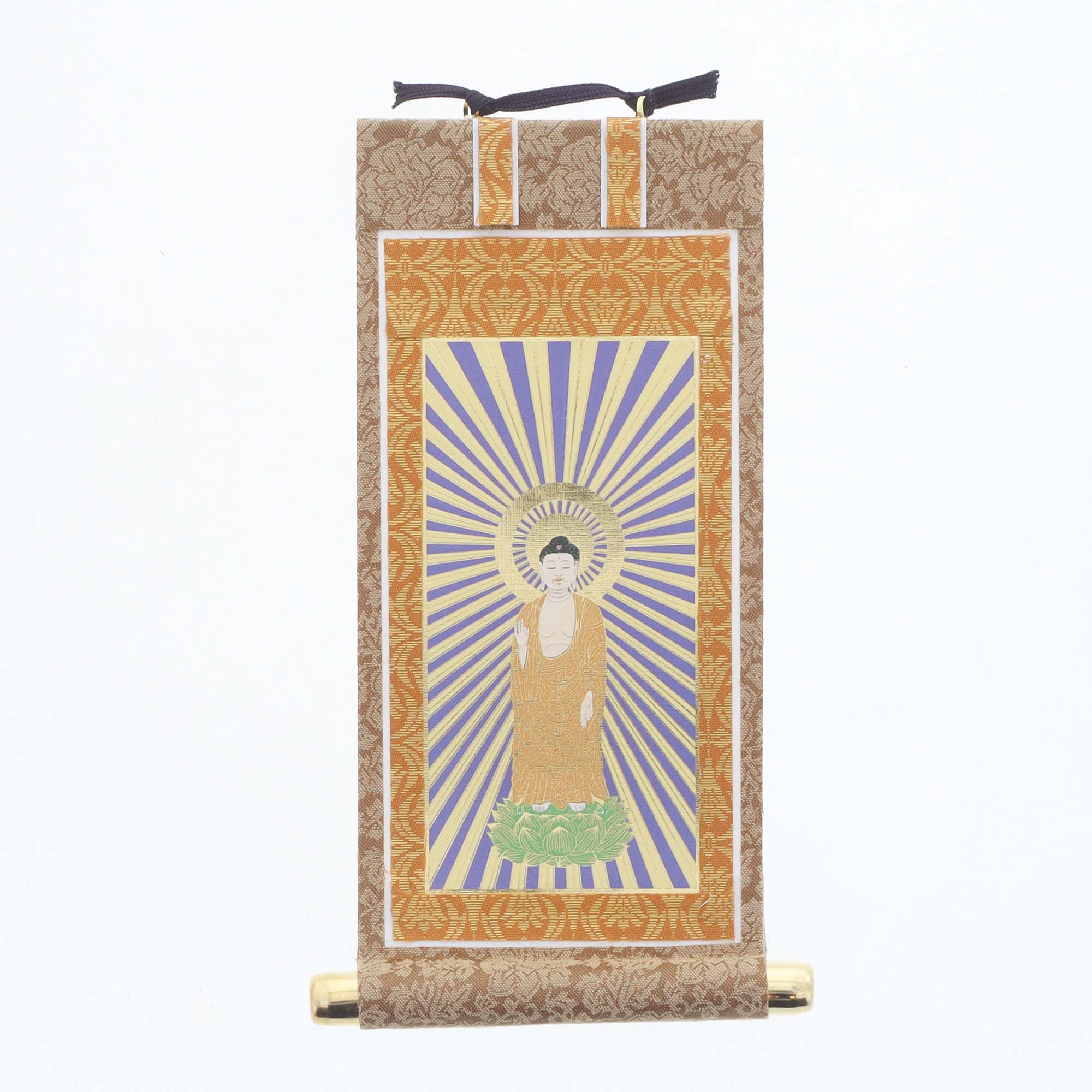 100 の保証 仏壇掛軸 ドンス掛軸 光円 代 真宗大谷派 本尊 薄茶色 Toyama Nozai Co Jp