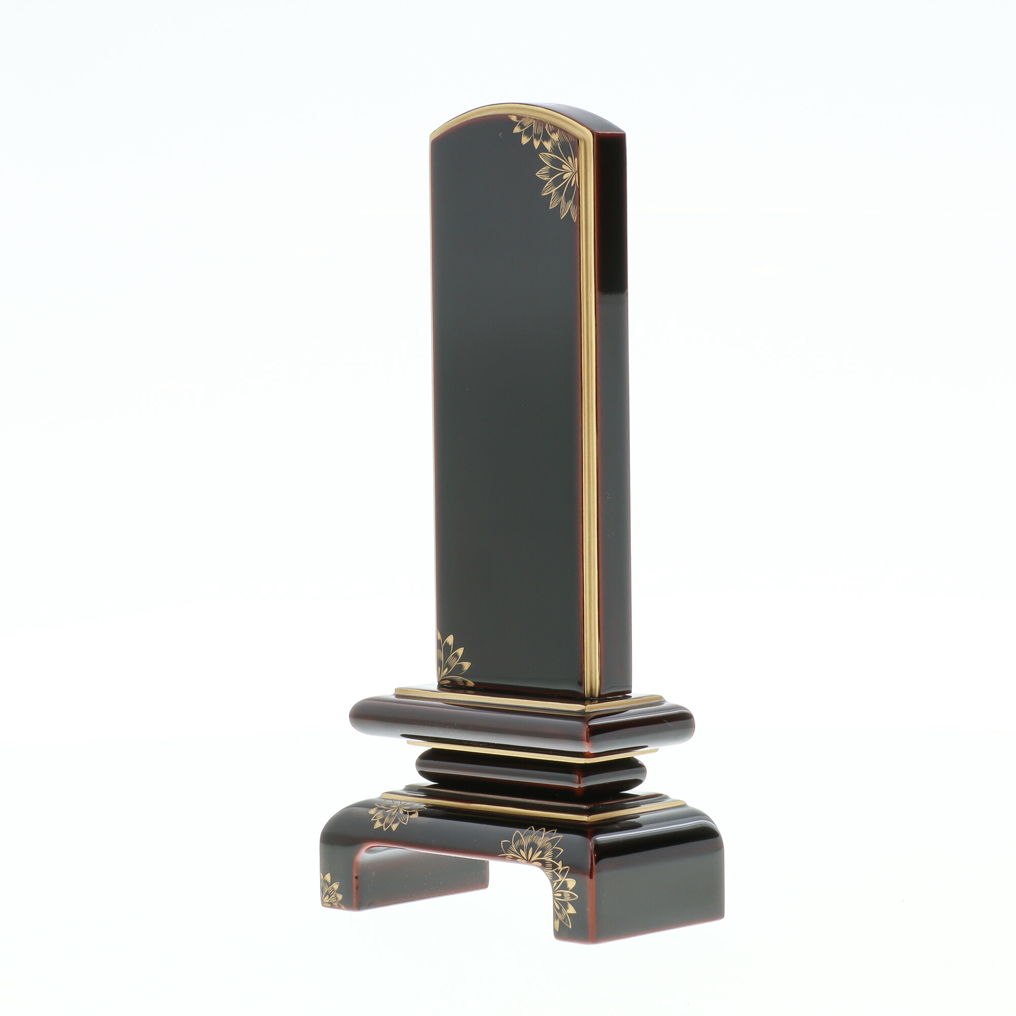 最大56 Offクーポン 日本製の位牌 なごみ呂門 沈金 菊 溜本漆塗 5 0寸 Fucoa Cl