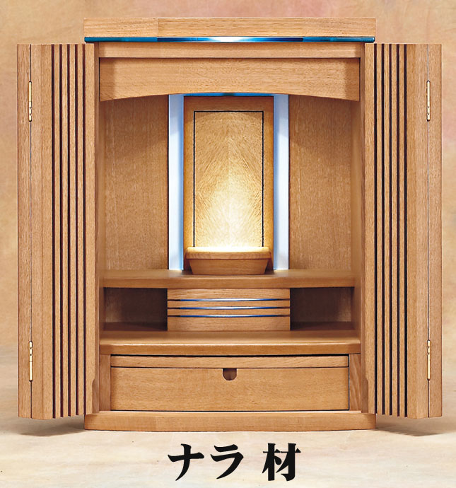 楽天市場】仏壇 アンティークな仕上げ デコ 21号 ナラ材 【モダン仏壇