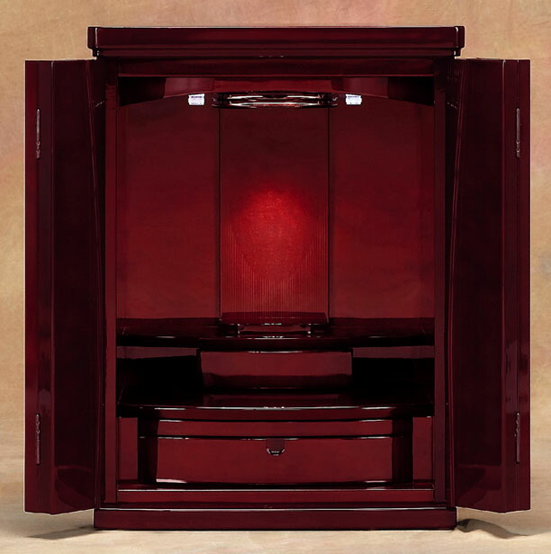 上置き仏壇 メルモ えんじゅ色 上置き仏壇 メルモ えんじゅ色 上置き仏壇 メルモ えんじゅ色