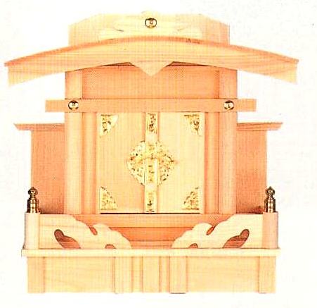 楽天市場】恵比寿 宮 （小） ひのき製 神棚/ハセガワ仏壇 神具