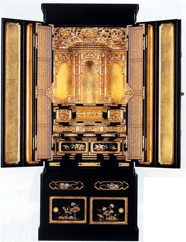 18号京型高台 西/ハセガワ仏壇 仏具用品 仏壇用品 モダン仏壇 現代的 家具調仏壇 モダン 仏壇仏具 お仏壇 法事 御仏壇 マンション リビング｜仏壇 仏具 神棚のハセガワ仏壇
