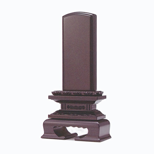 位牌 黒檀 蓮付春日 4.0号 高194×巾95×奥行42mm|仏壇 仏具 神棚のハセガワ仏壇