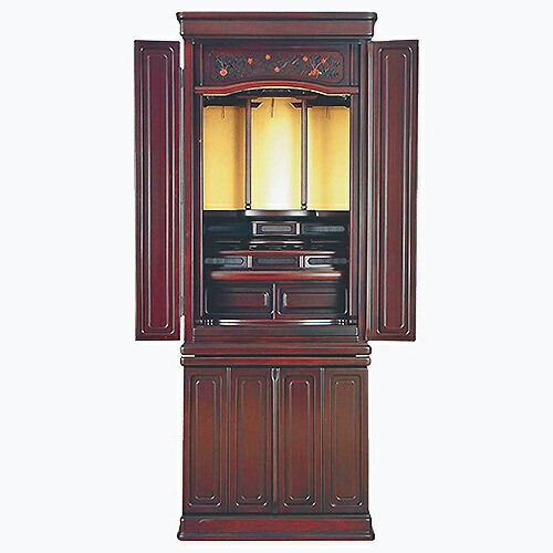 仏壇 モダン仏壇（床置） 天竜 50-18 高1515&times;巾580&times;奥行500mm｜仏壇 仏具 神棚のハセガワ仏壇