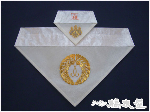打敷≪夏用≫ 上付紗西紋（横幅約42糎）名古屋寸50代（京寸100代）【仏壇】【打敷】【年忌】【法事】