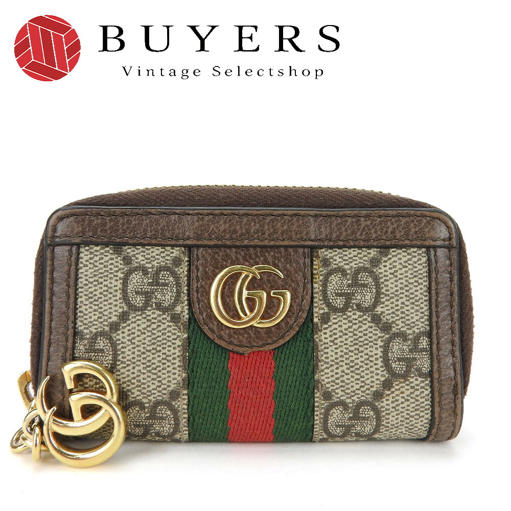 GUCCI コインケース OPHIDIA 671722 96IWG 8745 GUCCI グッチ コインケース レディース オフィディア ブラウン