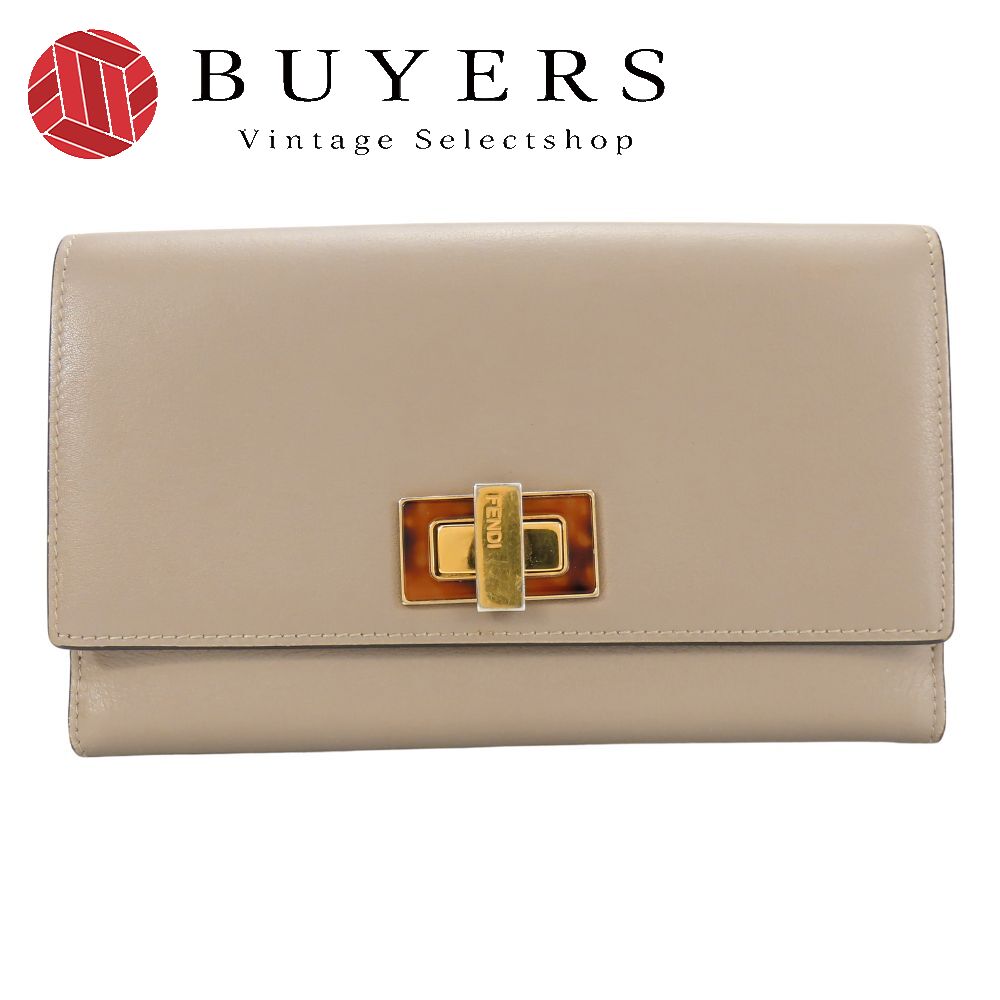 楽天市場】フェンディ 財布 長財布 ピーカブー セレリア レディース