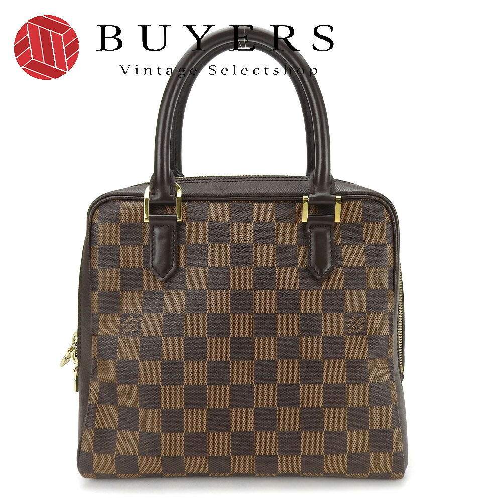 極美品✨ ルイヴィトン ダミエ ブレラ ハンドバッグ エベヌ ブラウン 楽天市場】本物 ルイヴィトン LOUIS VUITTON LV ブレラ ダミエ