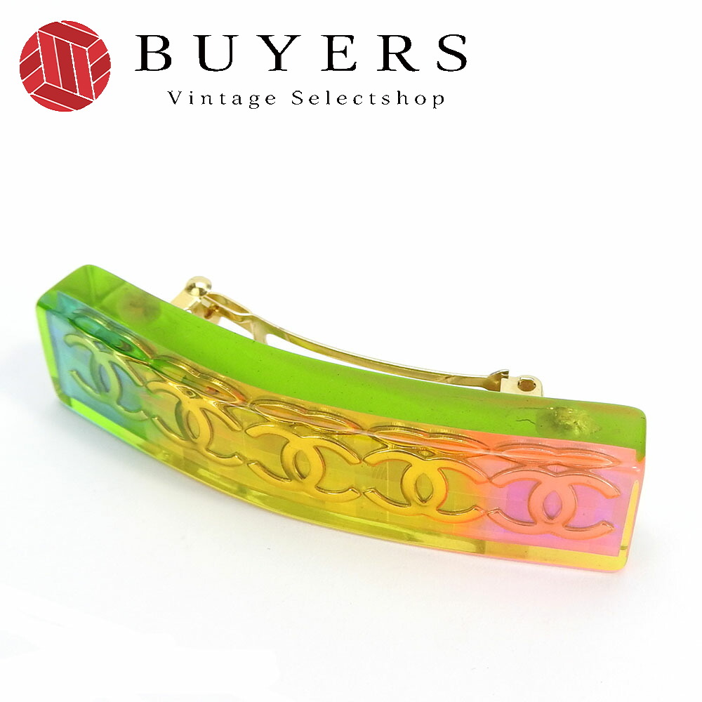 楽天市場】CHANEL【シャネル】 バタフライ バレッタ ヘアアクセサリー