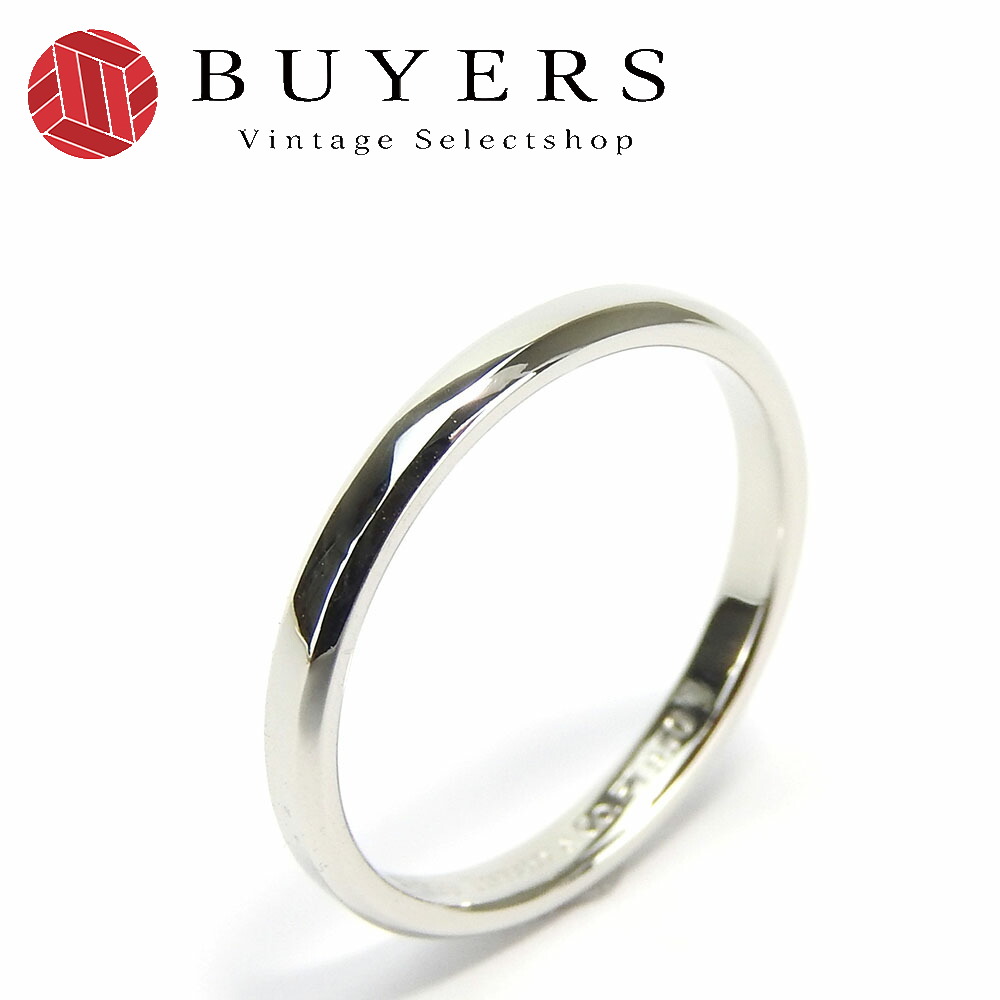 【中古】ティファニー Pt950 プラチナ リング 指輪 6.5号 ジュエリー アクセサリー レディース 女性 TIFFANY＆Co. jewelry accessories ring