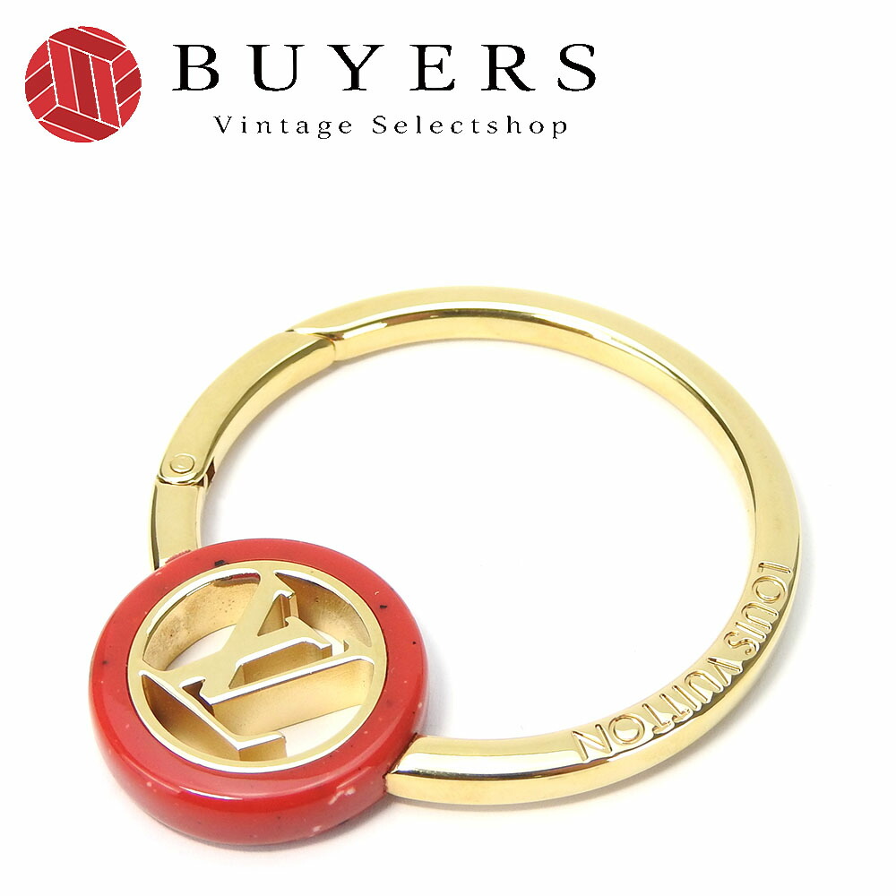 中古 ルイ・ヴィトン キーリング M64535 メタル ゴールド レッド|ゴールド LOUIS VUITTON 楽天市場】【中古】 ルイ・ヴィトン キーリング M64535 メタル