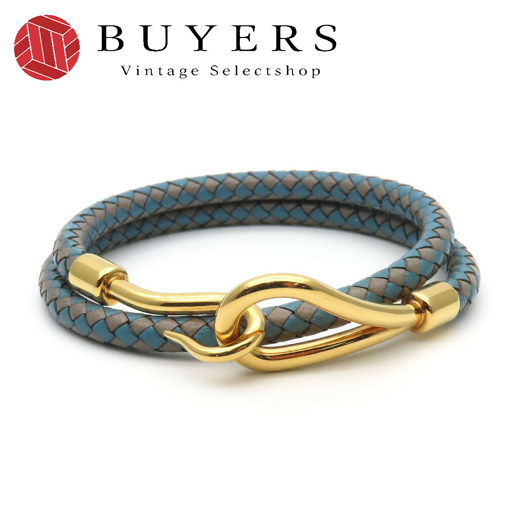 楽天市場】【未使用品】 エルメス ブレスレット グレナン ドゥブル