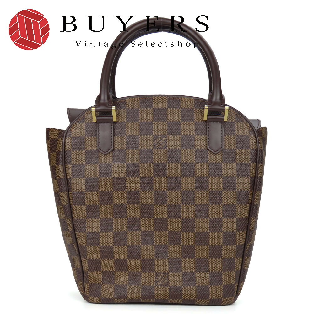 【中古】 ルイ・ヴィトン ハンドバッグ サリアソー N51284 ダミエ エベヌ ブラウン ゴールド金具 LV 普段使い レディース 女性 LOUIS VUITTON｜Vintage Selectshop BUYERS