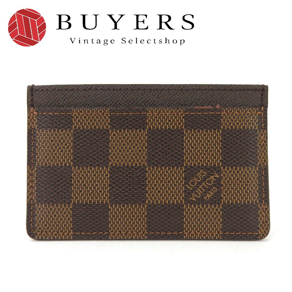 楽天市場】LOUIS VUITTON ルイ ヴィトン ダミエ ポルトカルト