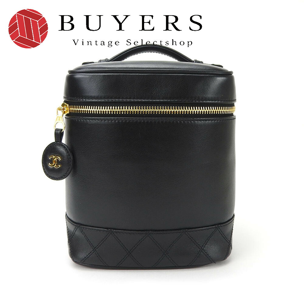 楽天市場】【中古】CHANEL バニティバッグ 化粧ポーチ キャビア