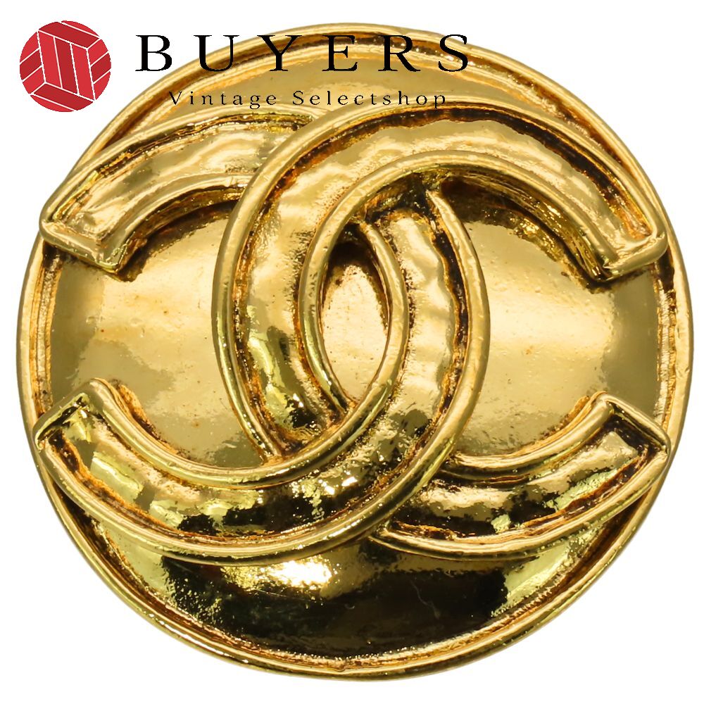 楽天市場】極美品 CHANEL シャネル DOUBLE C BROCHE ダブル C ブローチ