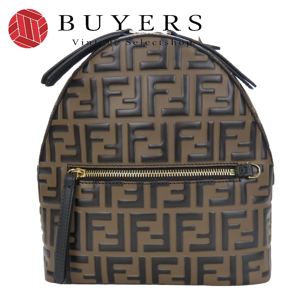 【美品】FENDI フェンディ ペカン柄 ミニ リュック デイバッグ 楽天市場】【FENDI】フェンディ ミニリュックサック バック