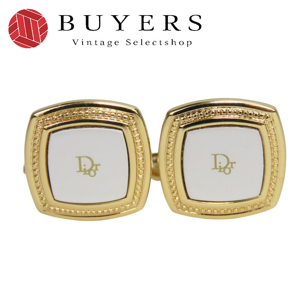 楽天市場】クリスチャン ディオール Christian Dior カフス ゴールド