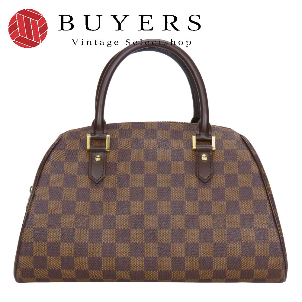 【中古】 ルイ・ヴィトン ハンドバッグ リベラMM N41434 ダミエ エベヌ ブラウン ゴールド金具 手提げ 普段使い レディース 女性 LOUIS VUITTON|Vintage Selectshop BUYERS