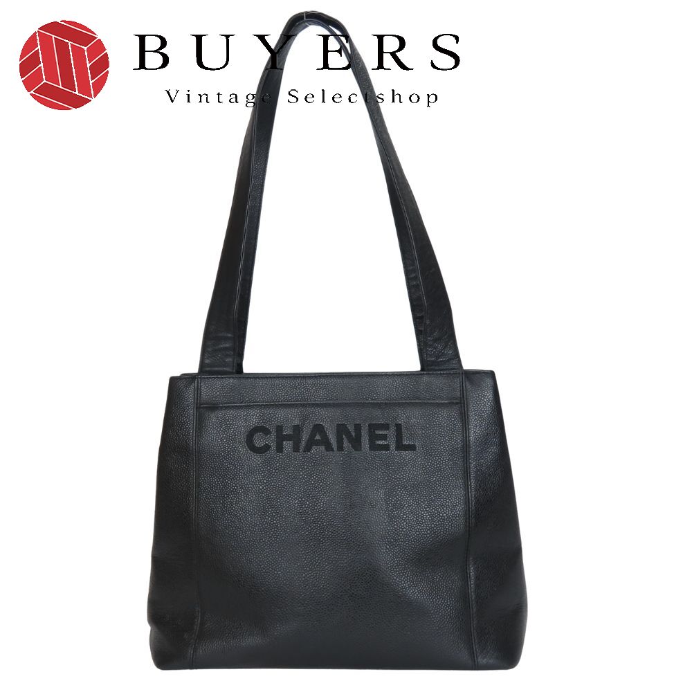 中古 シャネル トートバッグ キャビアスキン ブラック ゴールド金具 肩掛け ロゴ 刺繍 4番台 レディース 女性 CHANEL 楽天市場】【中古】 CHANEL（シャネル）ロゴ刺繍 トートバッグ