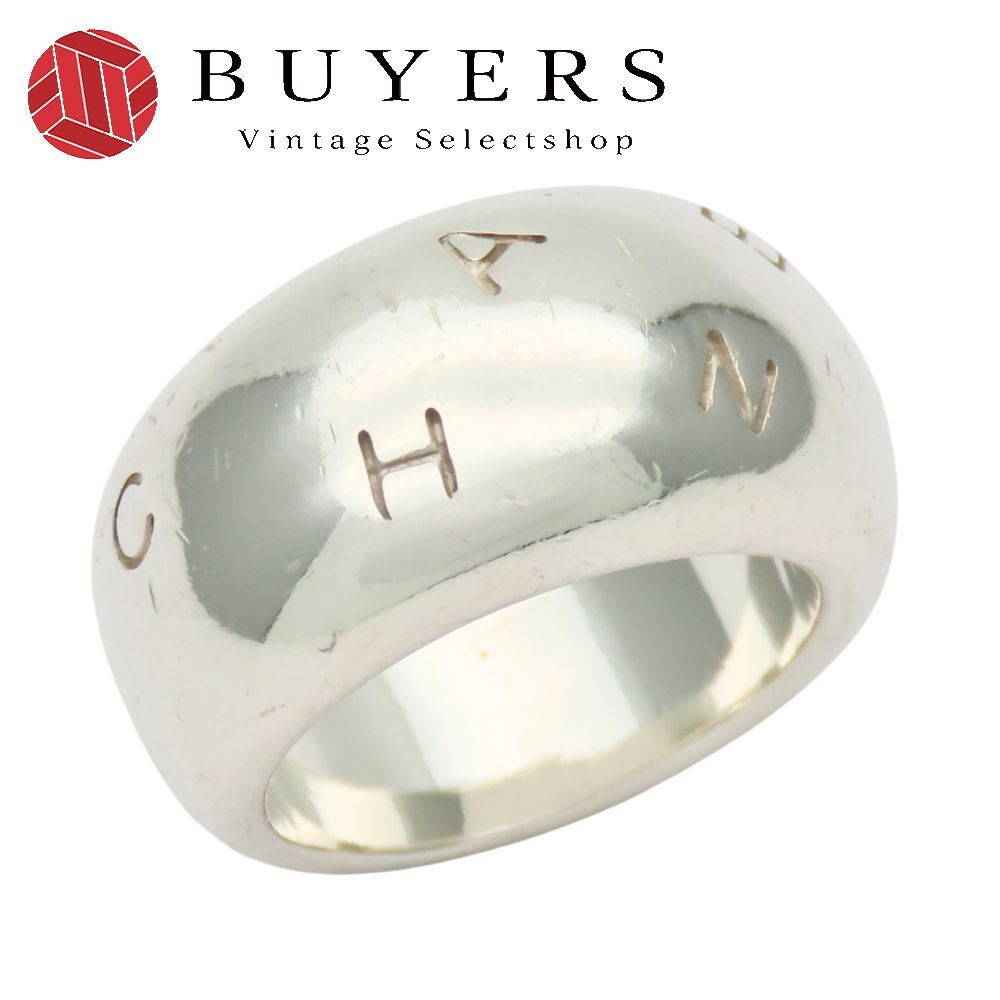 正規品レア　シャネル シルバー ツイスト2連リング CHANEL シャネル ツイスト 2連リング 指輪 SV925 シルバー 約11号 27.5